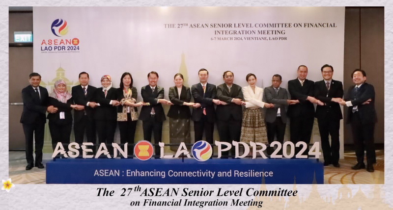 Phó Thống đốc Phạm Quang Dũng tham dự Hội nghị Ủy ban cấp cao về Hội nhập tài chính ASEAN (SLC) tại Viêng Chăn, Lào