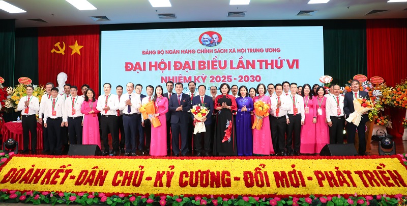 Đại hội đại biểu Đảng bộ NHCSXH Trung ương lần thứ VI, nhiệm kỳ 2025 - 2030