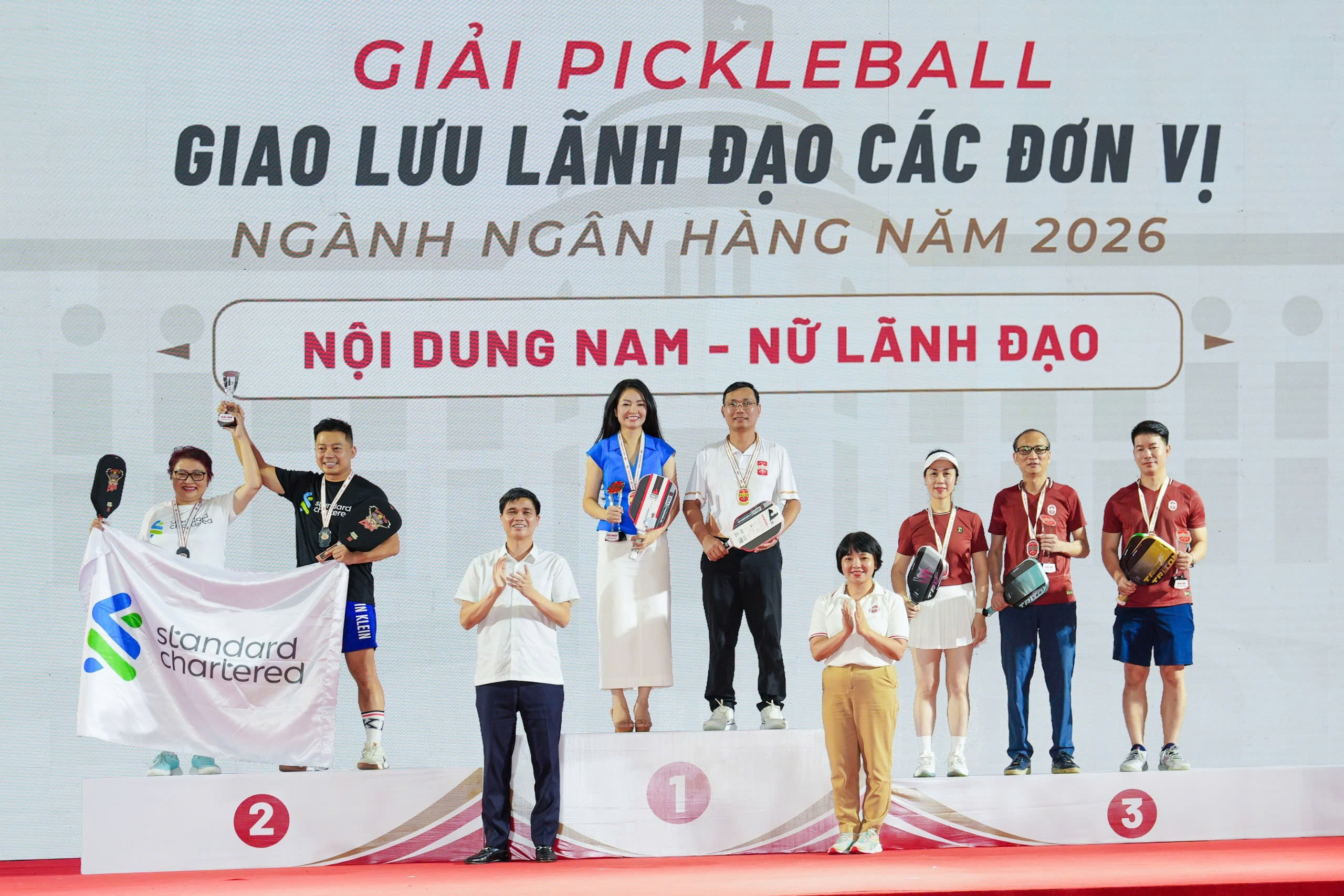 Bế mạc Giải Pickleball Family Cup Ngân hàng Việt Nam 2026