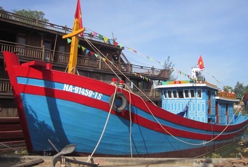 Ảnh tầu đóng theo Nghị  đinh 67