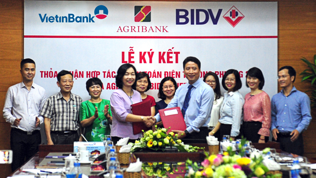 Ký kết thỏa thuận hợp tác giữa VietinBank với BIDV