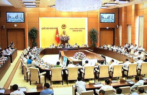 Quang cảnh Phiên họp thứ 28 Ủy ban Thường vụ Quốc hội