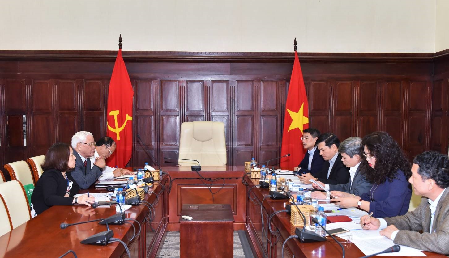 Toàn cảnh buổi làm việc
