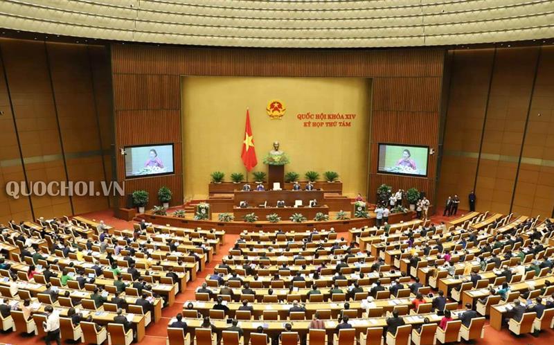 Quang cảnh kỳ họp thứ 8, Quốc hội khóa XIV