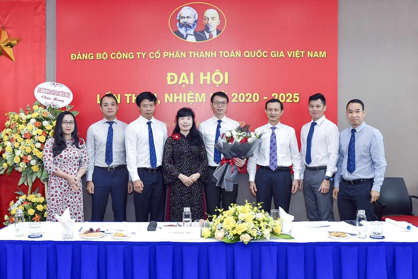 Ban Chấp hành Đảng bộ Napas nhiệm kì 2020-2025 ra mắt Đại hội