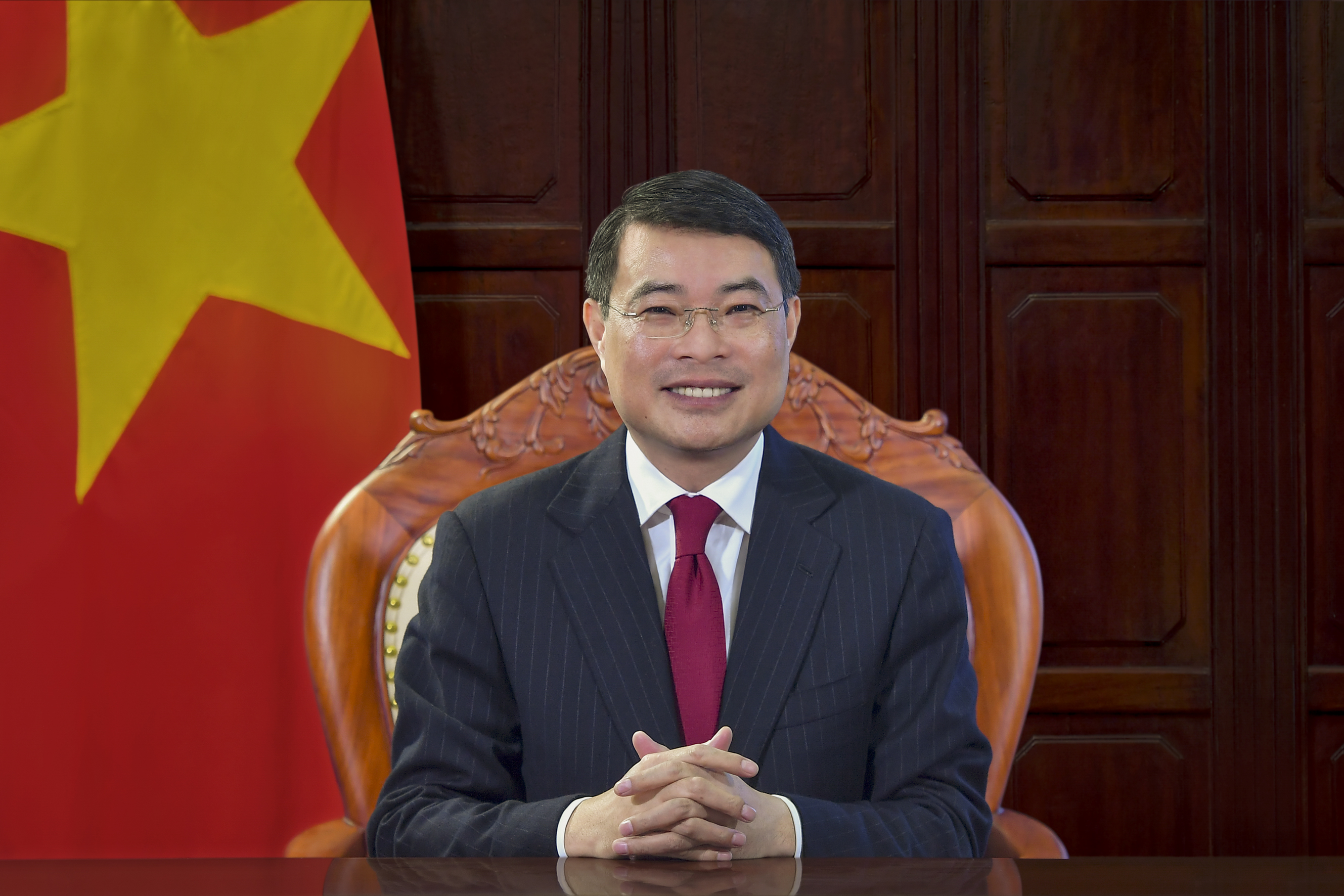 Đ/c Lê Minh Hưng, Uỷ viên BCH TW Đảng, Thống đốc NHNN Việt Nam.