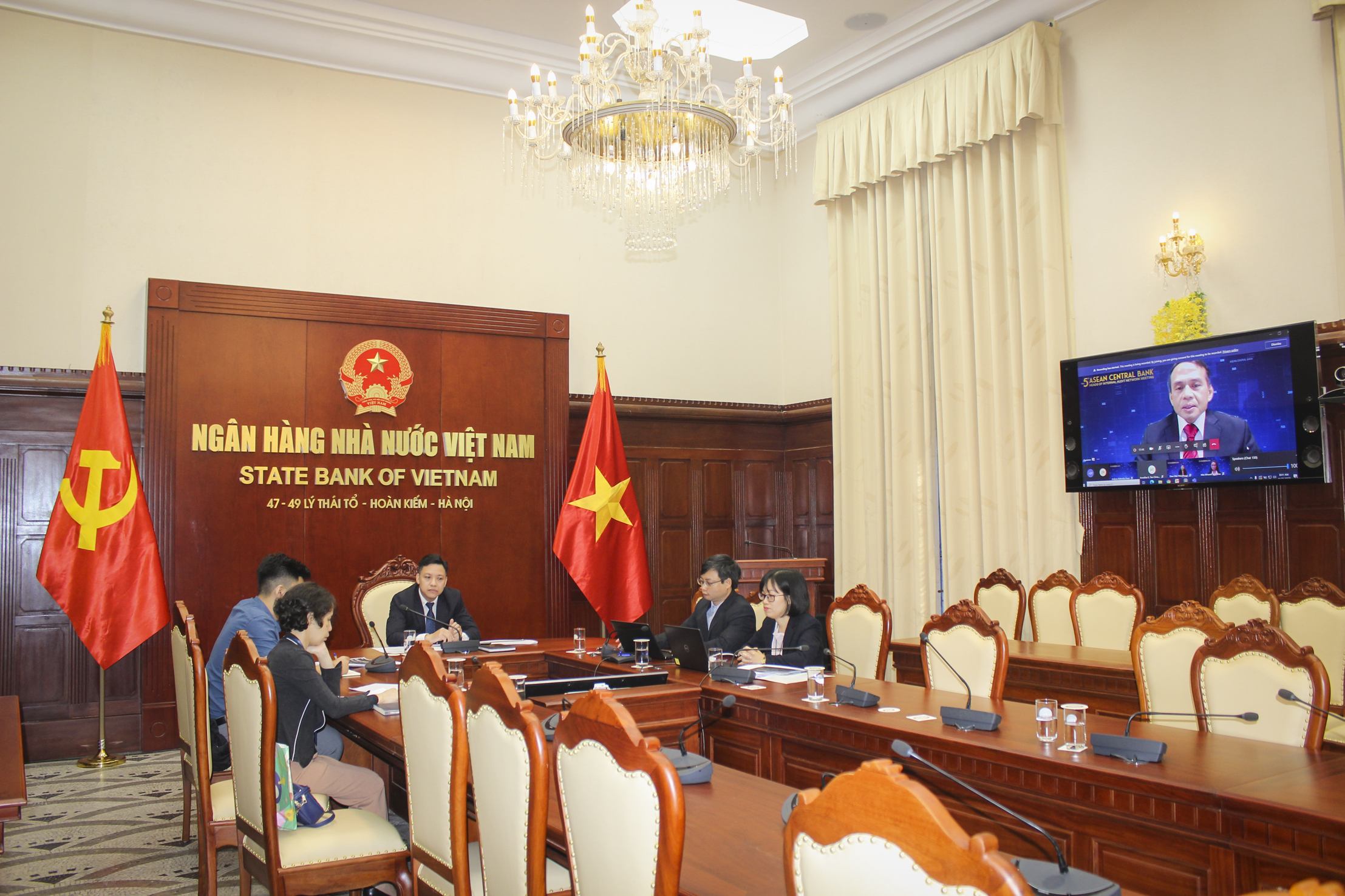Hình ảnh Hội nghị tại điểm cầu Hà Nội