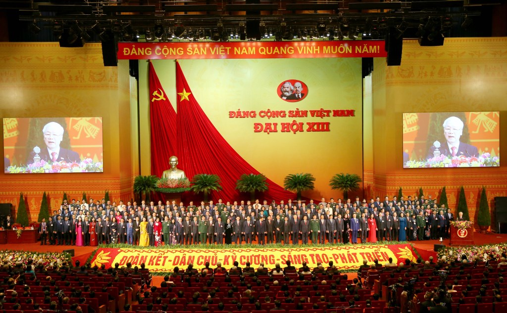Ban Chấp hành Trung ương Đảng khóa XIII đã ra mắt Đại hội