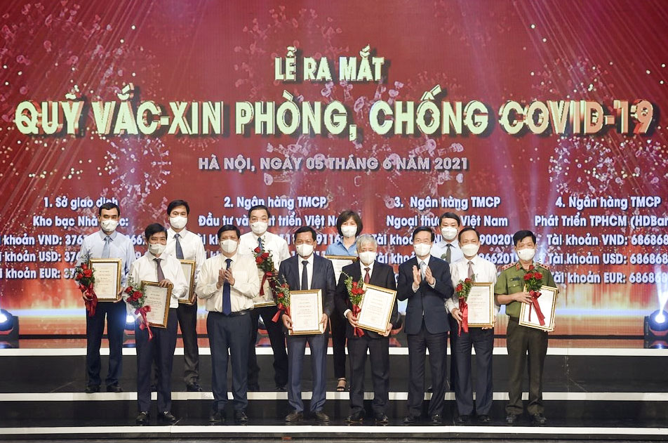Ra mắt Quỹ Vắc xin phòng, chống COVID-19