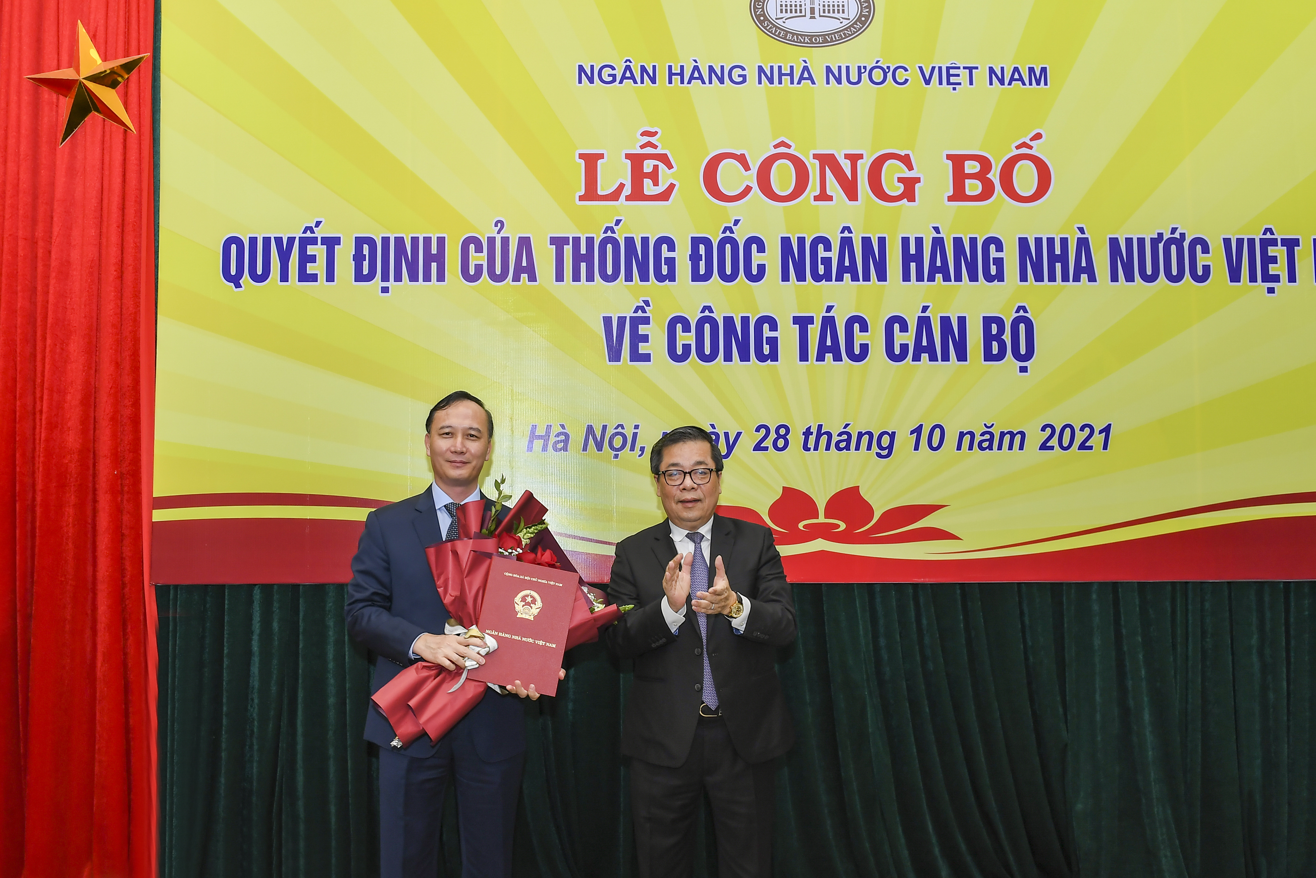 Phó Thống đốc Nguyễn Kim Anh trao Quyết định bổ nhiệm Tổng Giám đốc CIC