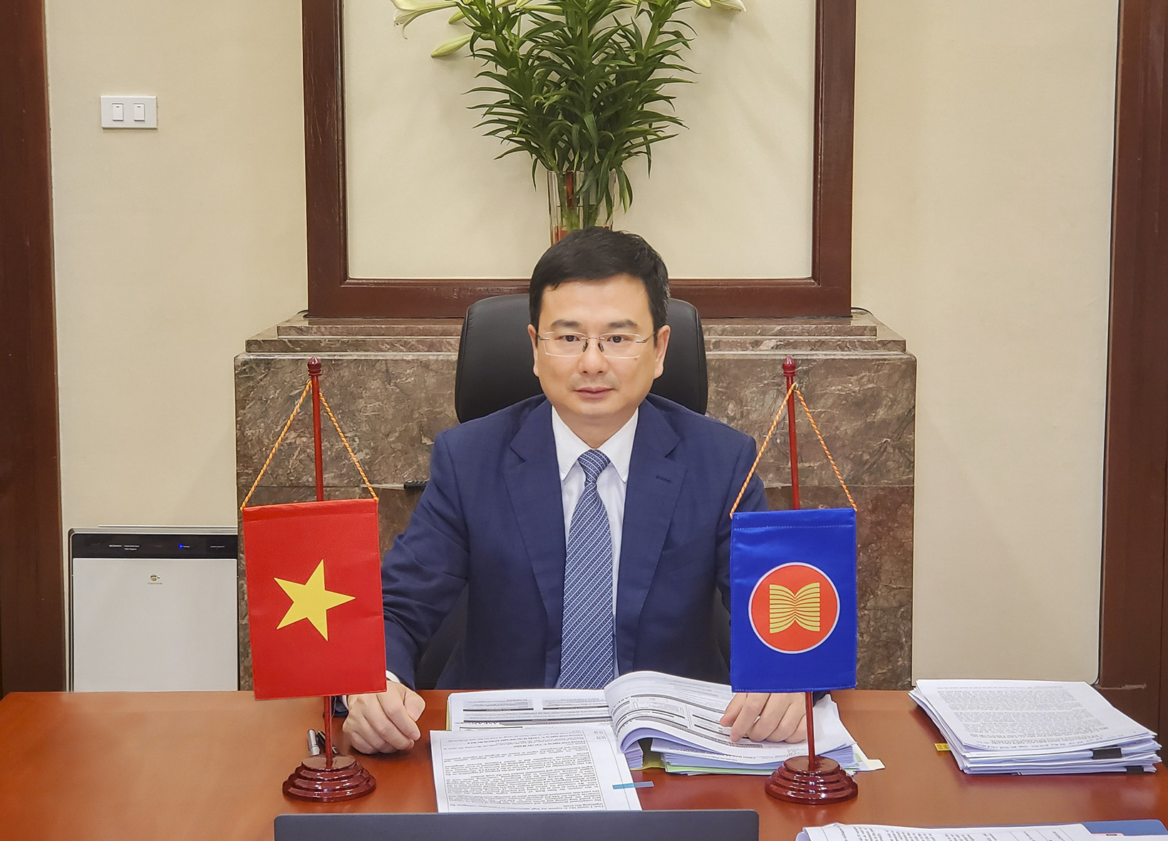 Phó Thống đốc NHNN Phạm Thanh Hà phát biểu tại hội nghị.