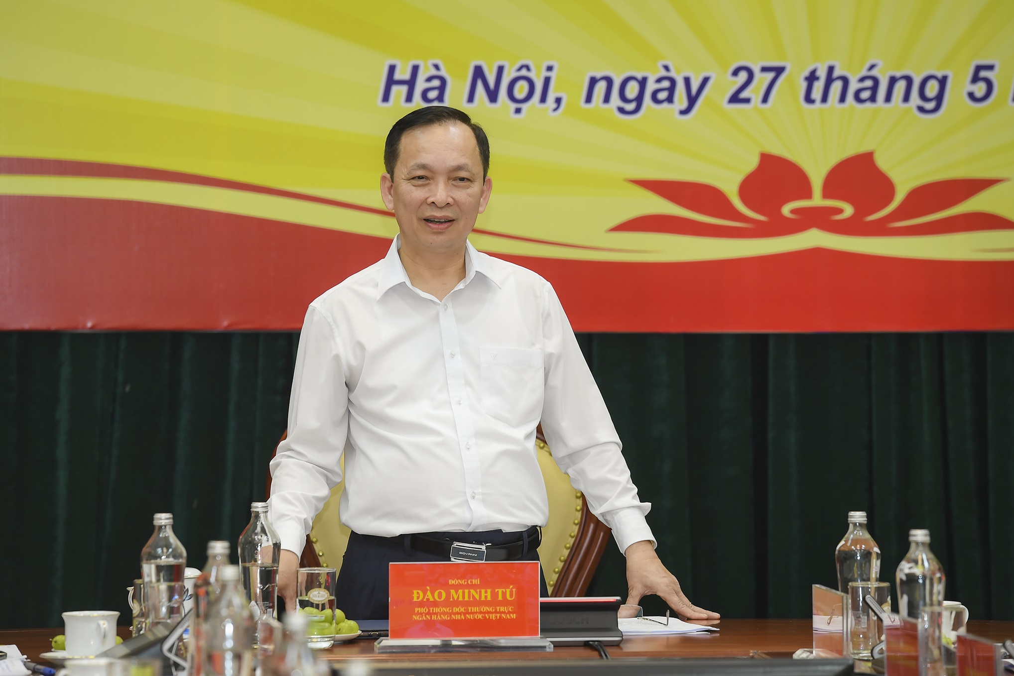 Phó Thống đốc thường trực Đào Minh Tú khai mạc Hội nghị