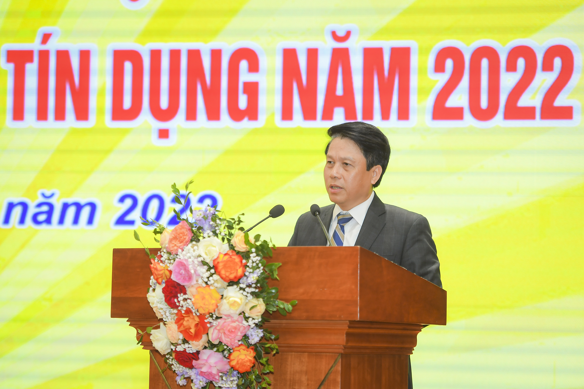 Phó Thống đốc Phạm Tiến Dũng phát biểu chỉ đạo tại Hội nghị
