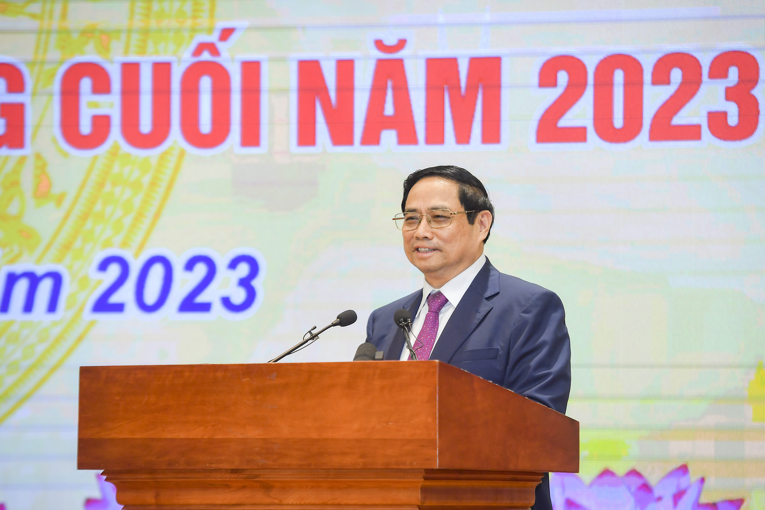 Thủ tướng Chính phủ Phạm Minh Chính phát biểu chỉ đạo tại Hội nghị