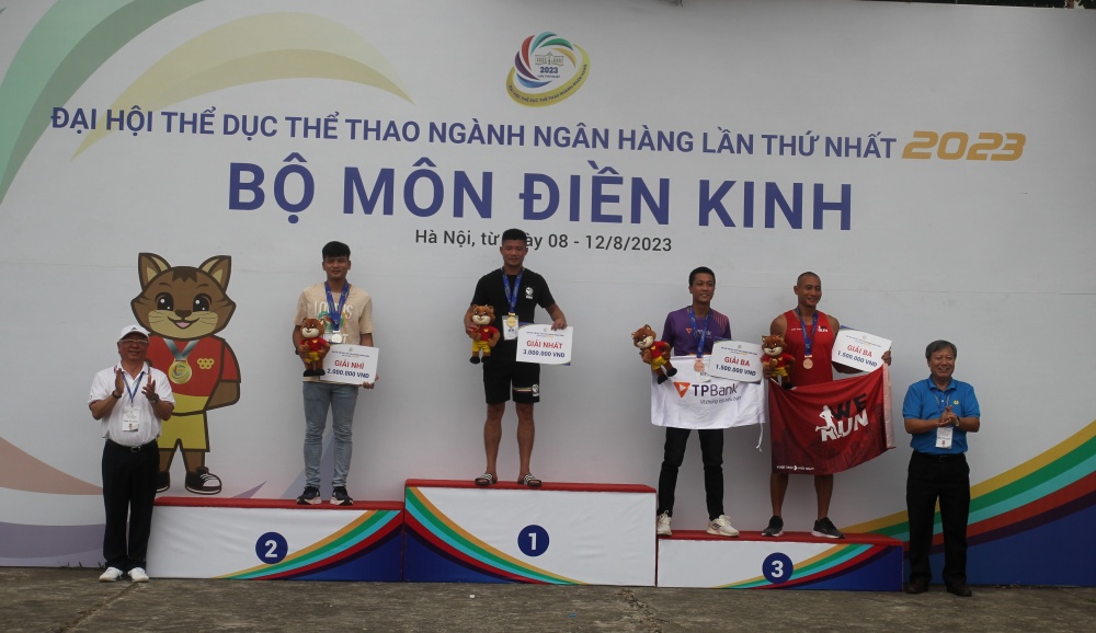 Trao giải bộ môn Điền kinh