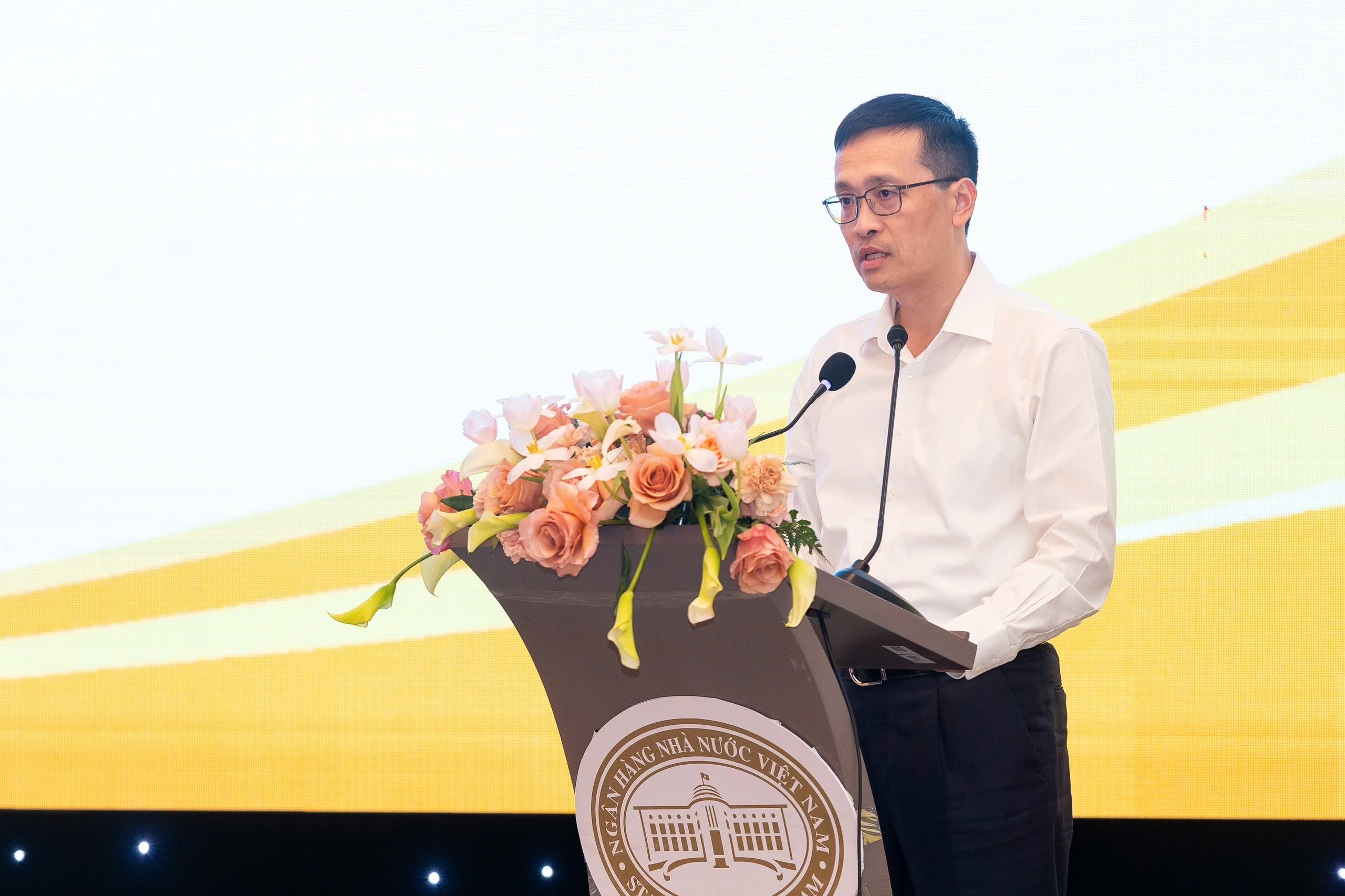 Phó Thống đốc Phạm Quang Dũng phát biểu chỉ đạo Hội nghị