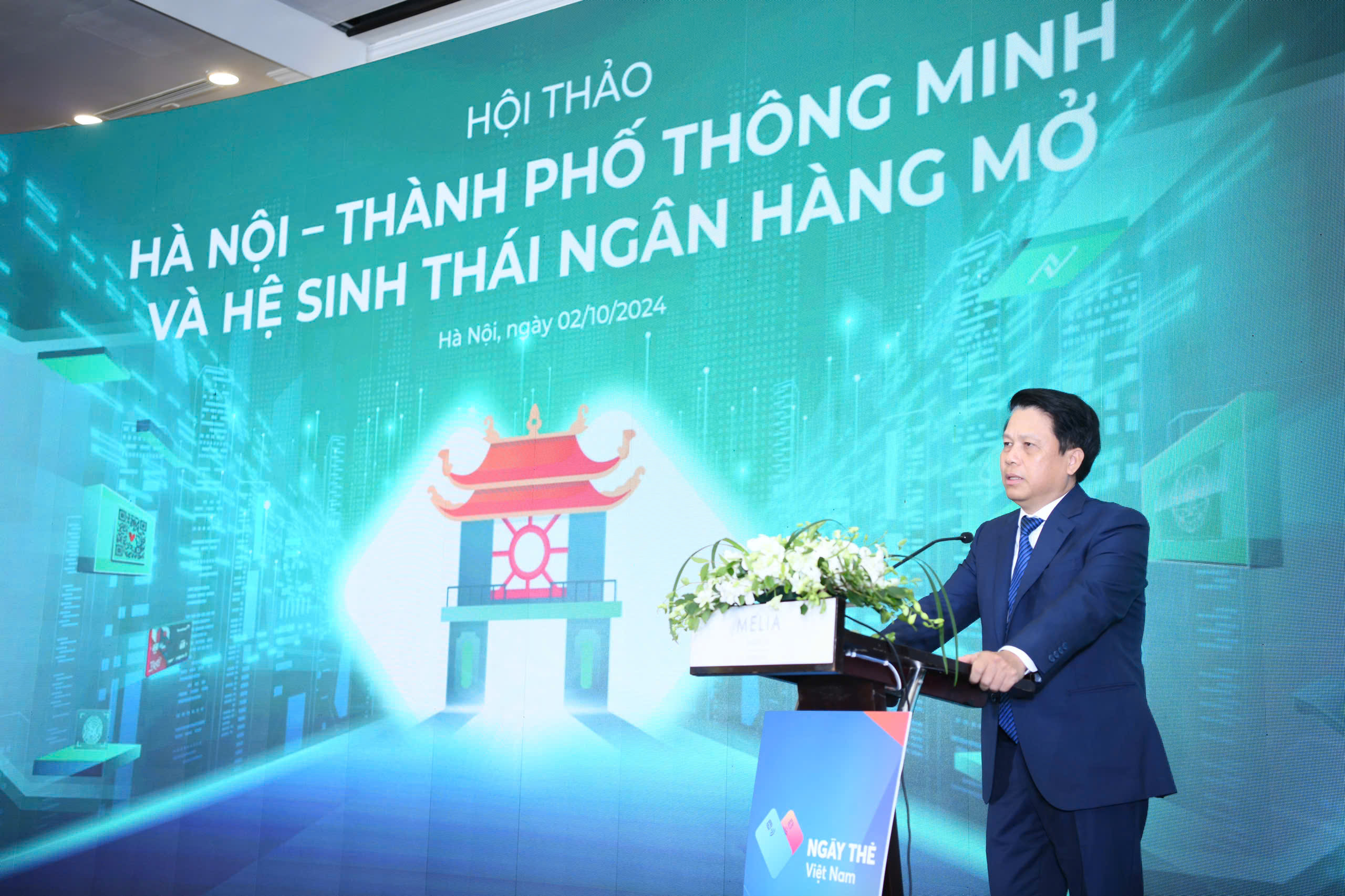 Phó Thống đốc Phạm Tiến Dũng phát biểu tại Hội thảo