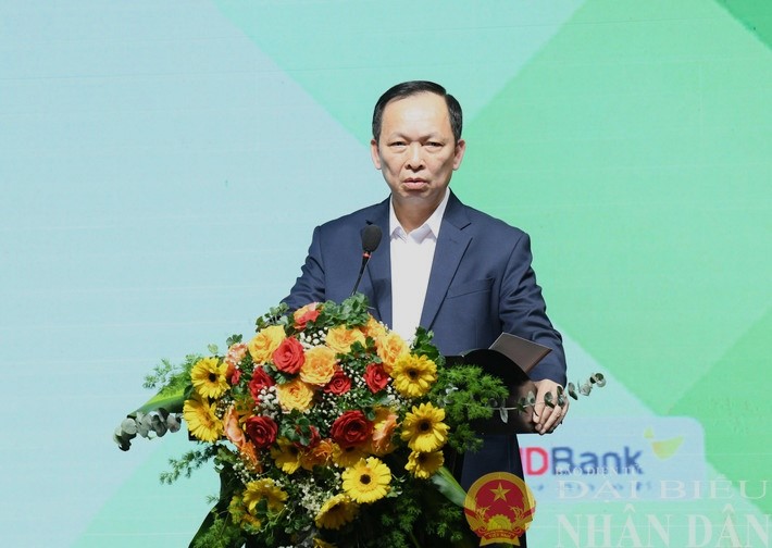 Phó Thống đốc NHNN Đào Minh Tú phát biểu tại Hội thảo