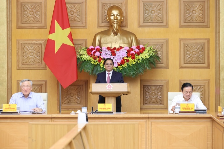 Thủ tướng Phạm Minh Chính: Sớm trình Bộ Chính trị Đề án phát triển kinh tế tư nhân - Ảnh: VGP