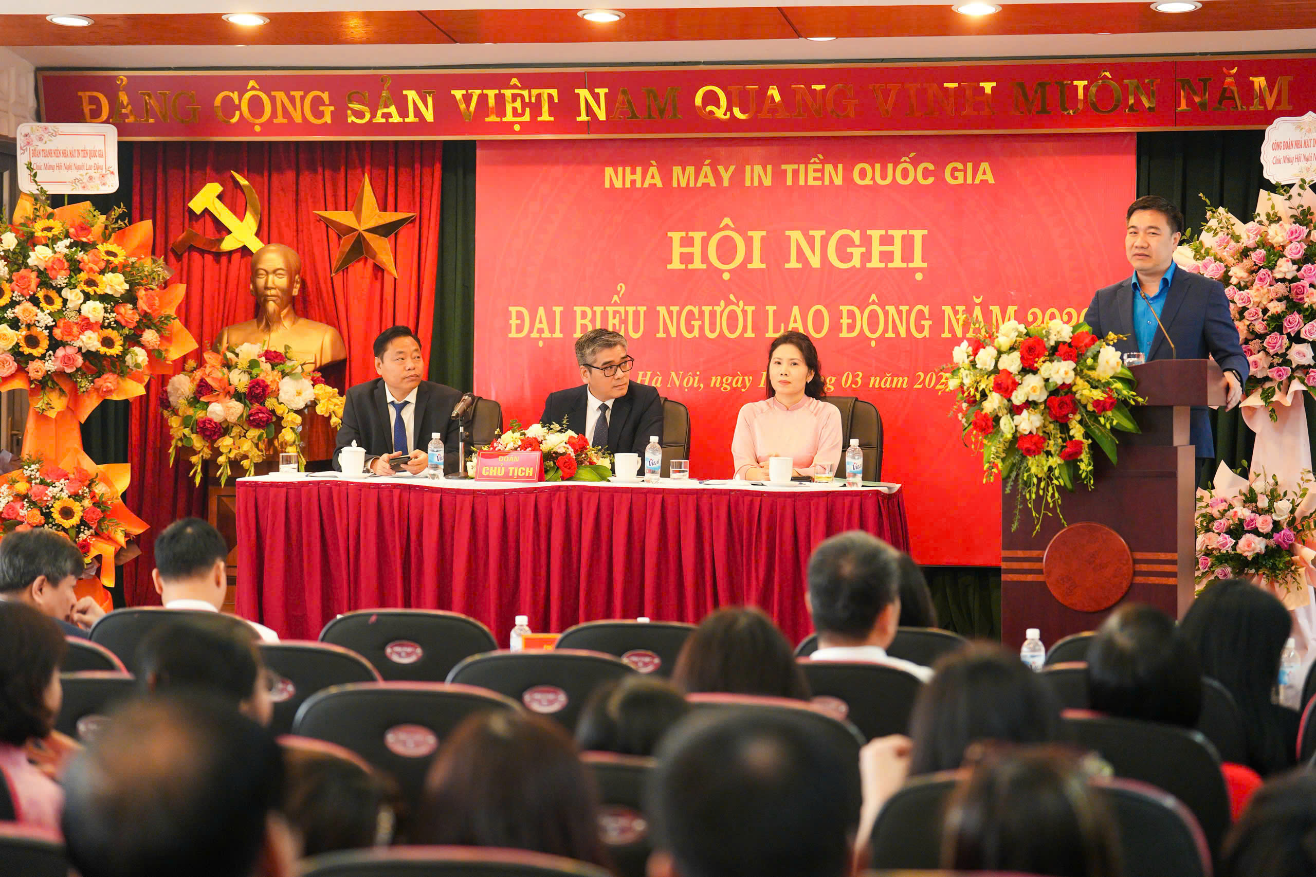 Nhà máy In tiền Quốc gia tổ chức Hội nghị đại biểu người lao động năm 2026