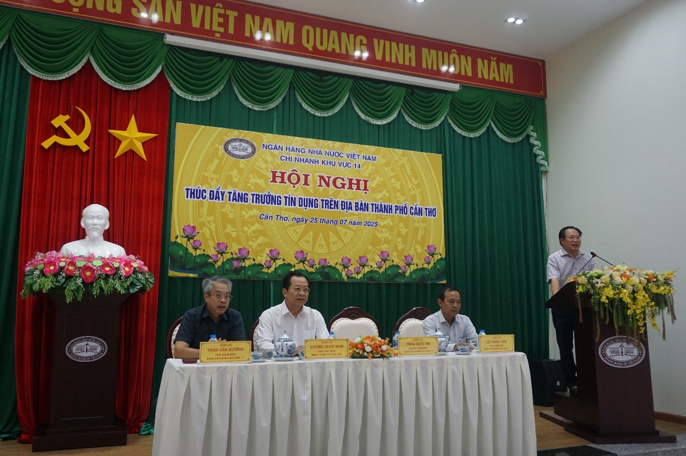 Ngân hàng Nhà nước Khu vực 14 tổ chức Hội nghị “Thúc đẩy tăng trưởng tín dụng trên địa bàn thành phố Cần Thơ”
