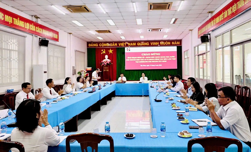 NHNN Khu vực 13 thúc đẩy tăng trưởng tín dụng trên địa bàn tỉnh Tây Ninh