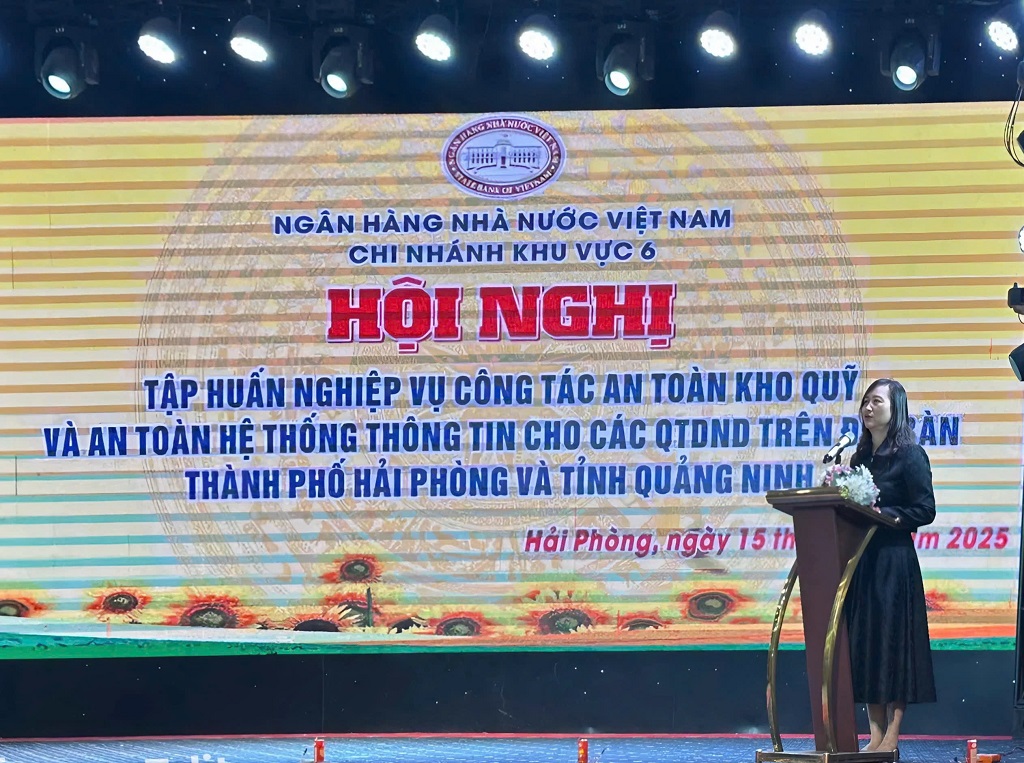 NHNN Khu vực 6 tập huấn nghiệp vụ an toàn kho quỹ và hệ thống thông tin cho các QTDND
