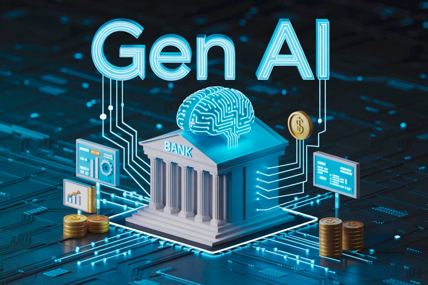 Kỷ nguyên Gen AI và yêu cầu mới đối với chiến lược hiện diện số của các ngân hàng
