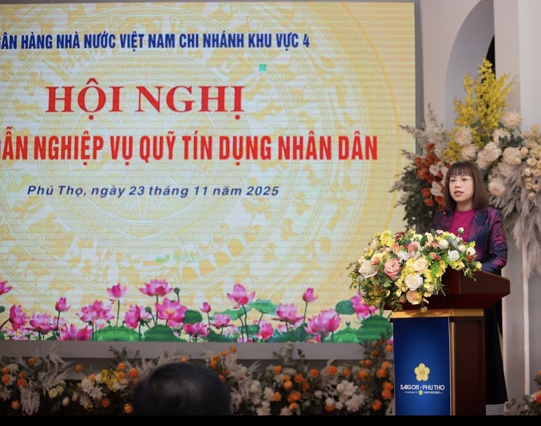 NHNN chi nhánh Khu vực 4 tổ chức Hội nghị hướng dẫn nghiệp vụ&nbsp;cho các Quỹ tín dụng nhân dân trên địa bàn năm 2025