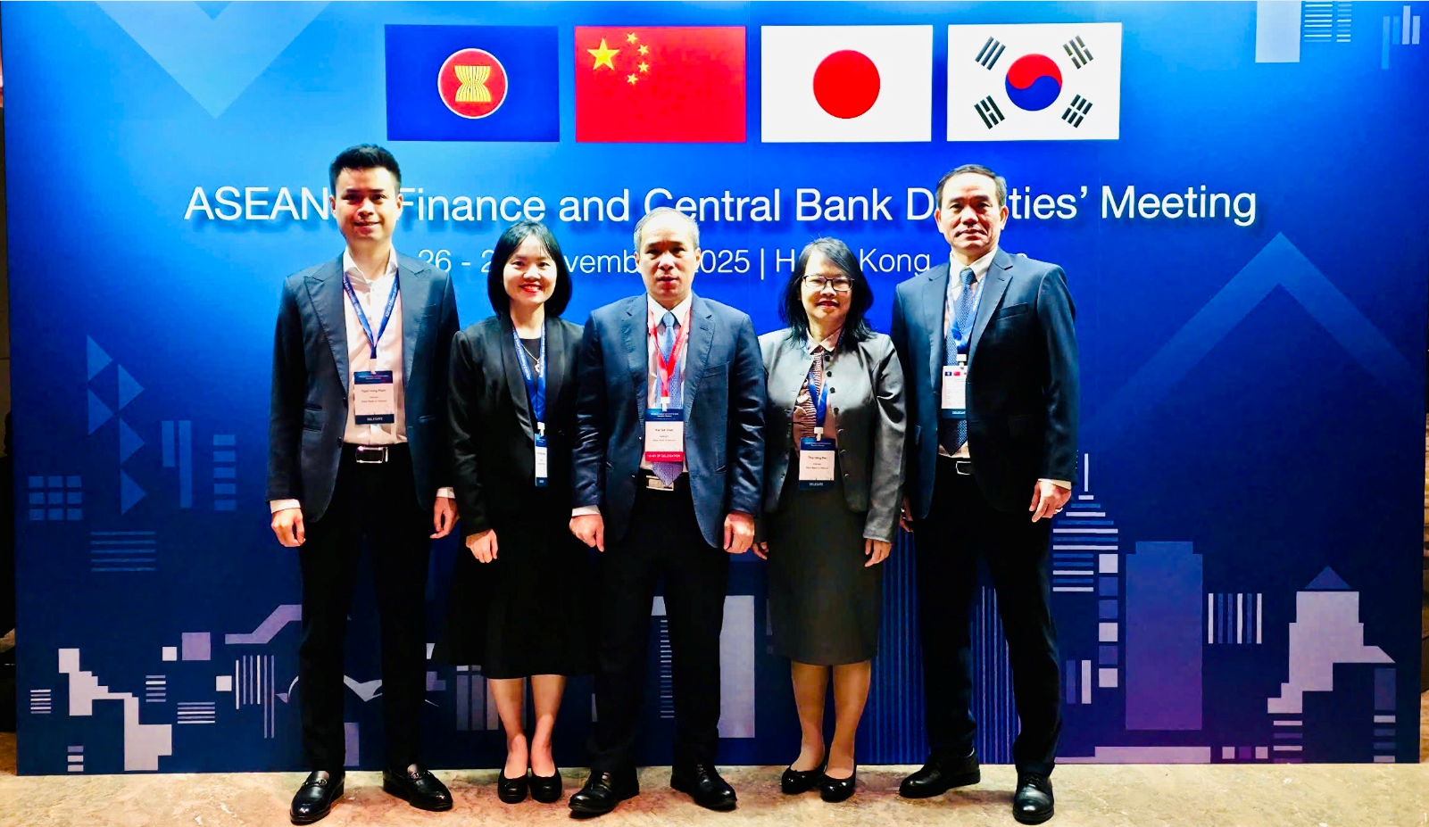 Đoàn Ngân hàng Nhà nước Việt Nam tham dự Hội nghị Phó Thống đốc Ngân hàng Trung ương và Thứ trưởng Tài chính ASEAN+3 tại Hong Kong, Trung Quốc