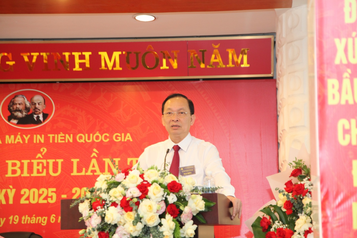 Đảng bộ Nhà máy In tiền Quốc gia tháo gỡ khó khăn, phát huy sáng tạo để hoàn thành nhiệm vụ chính trị