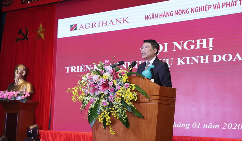 Thống đốc NHNN Lê Minh Hưng phát biểu chỉ đạo tại Hội nghị