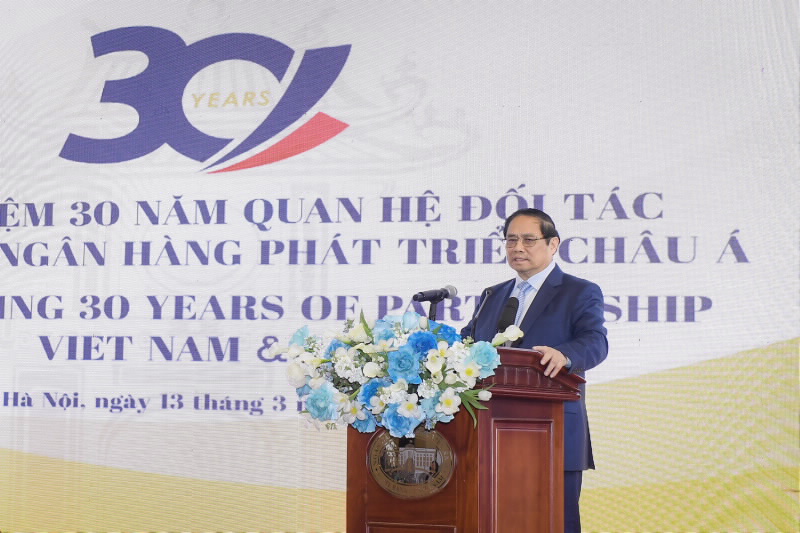 Prime Minister Pham Minh Chinh requests for ADB’s support focusing on key development and investment projects