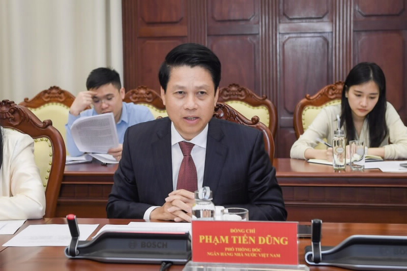 Deputy Governor Pham Tien Dzung meets USABC Delegation